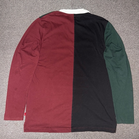 Levi's Men's Long Sleeve Shirt - Green, Black, Red - Picture 5 of 5